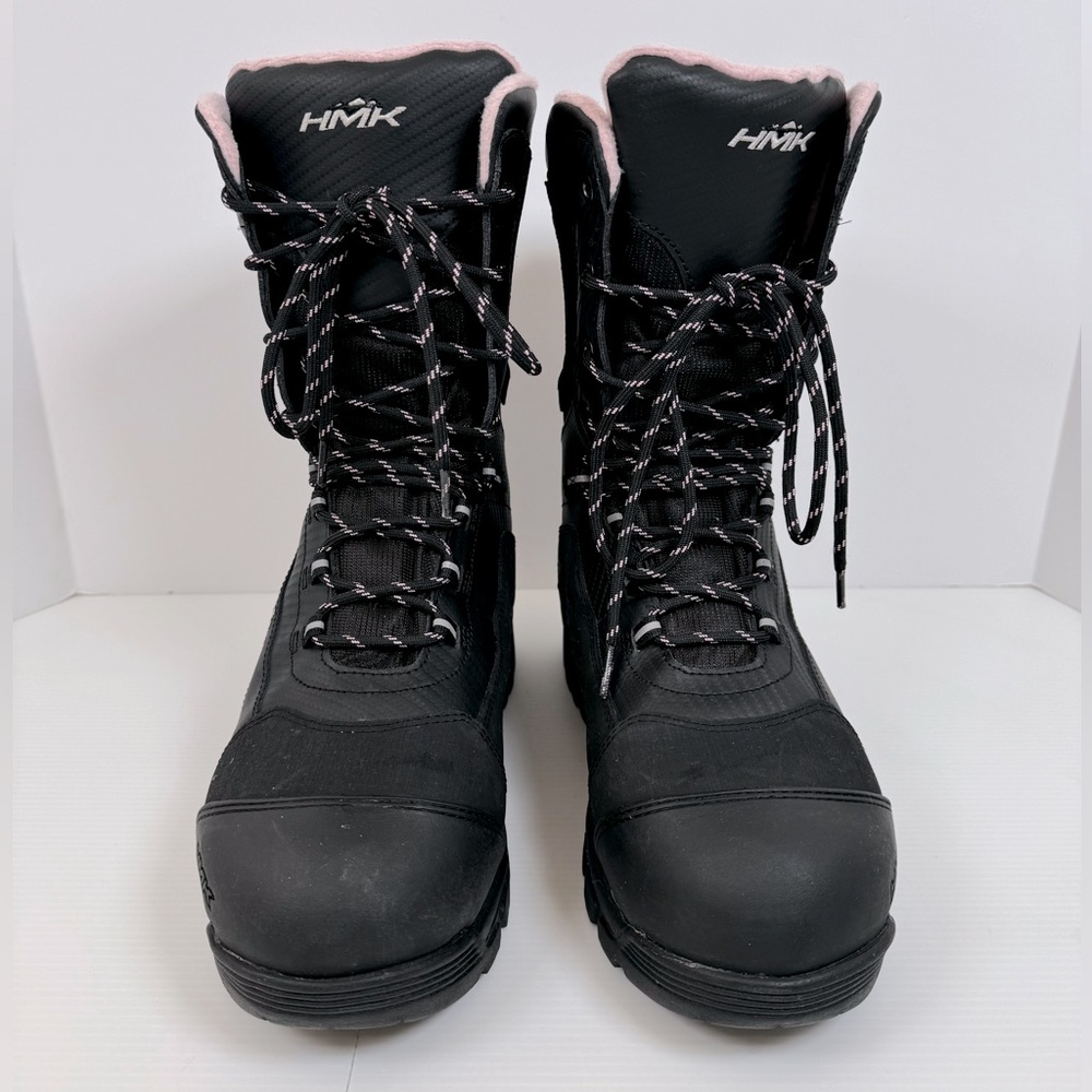 HMK Voyager Lace Up SympaTex Women’s Boots Size 11 Leather Upper Color Black